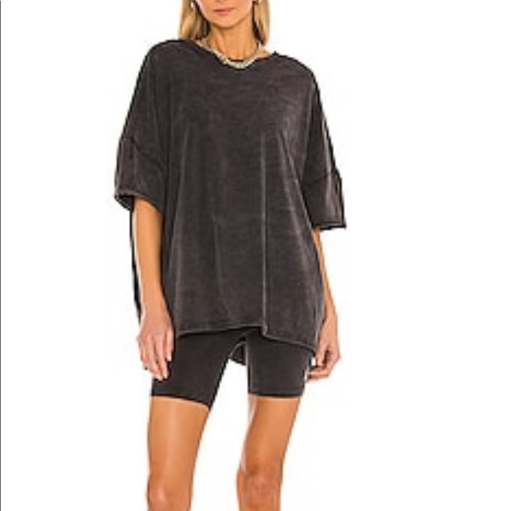 Free people movement hot shot reversible set in washed black